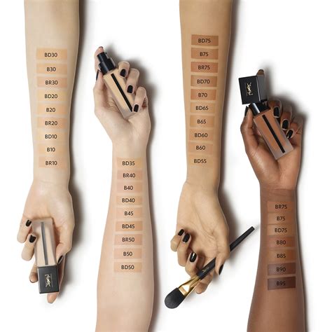 YSL all hours foundation shades